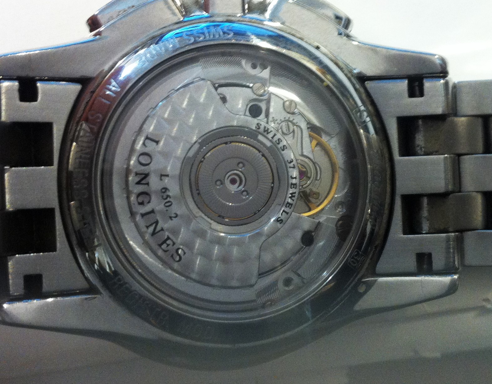 Example from our collection Longines watch with perpetual rotor.