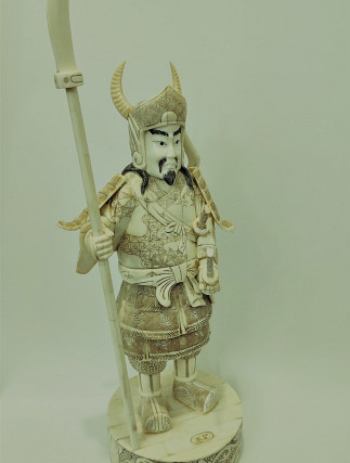 Warrior Sculpture made of Bone