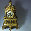 Mantel French Clock gilt-bronze