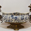 Antique Ceramic Fruit Bowl