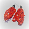 Earrings Coral Silver