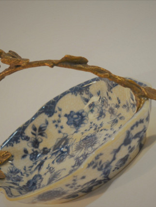 Vintage Ceramic Basket