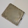 Silver Compact Pocket Mirror