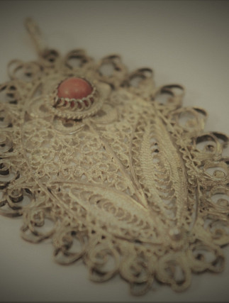 Silver Filigree Pendant