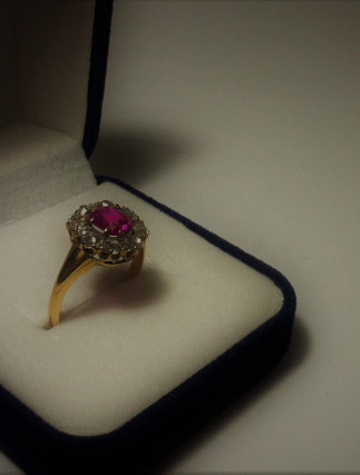 Ruby Gold Ring