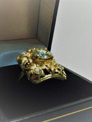 Moissanite Ring