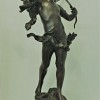 Bronze Cupid sculpture