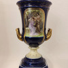 Porcelain Urn Jar Lid Vase Eichwald Bloch & Co