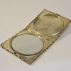 Silver Compact Pocket Mirror