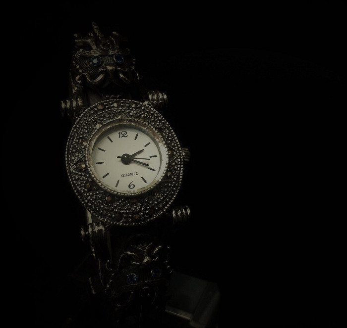 Silver Dragon Watch