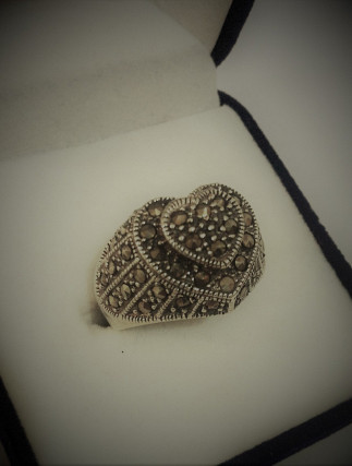 Silver Heart Ring