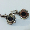 Earrings Silver Onix