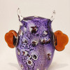 Owl figure of glass