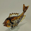 Fish figure of glass