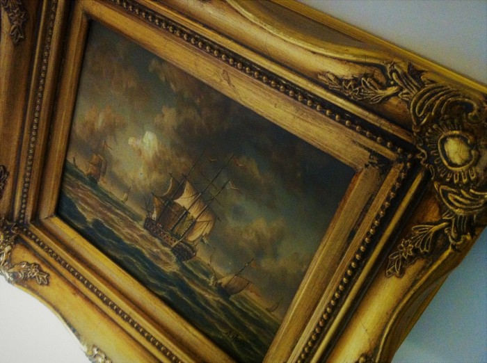 Painting of Ships
