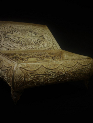 SILVER FILIGRANE BOX FOR JEWELERY