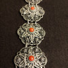 Filigree silver bracelet