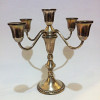 Candelabras Weighted Silver