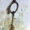 Condiment Set Silver & Crystal