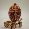 French Enamel Egg Carriage