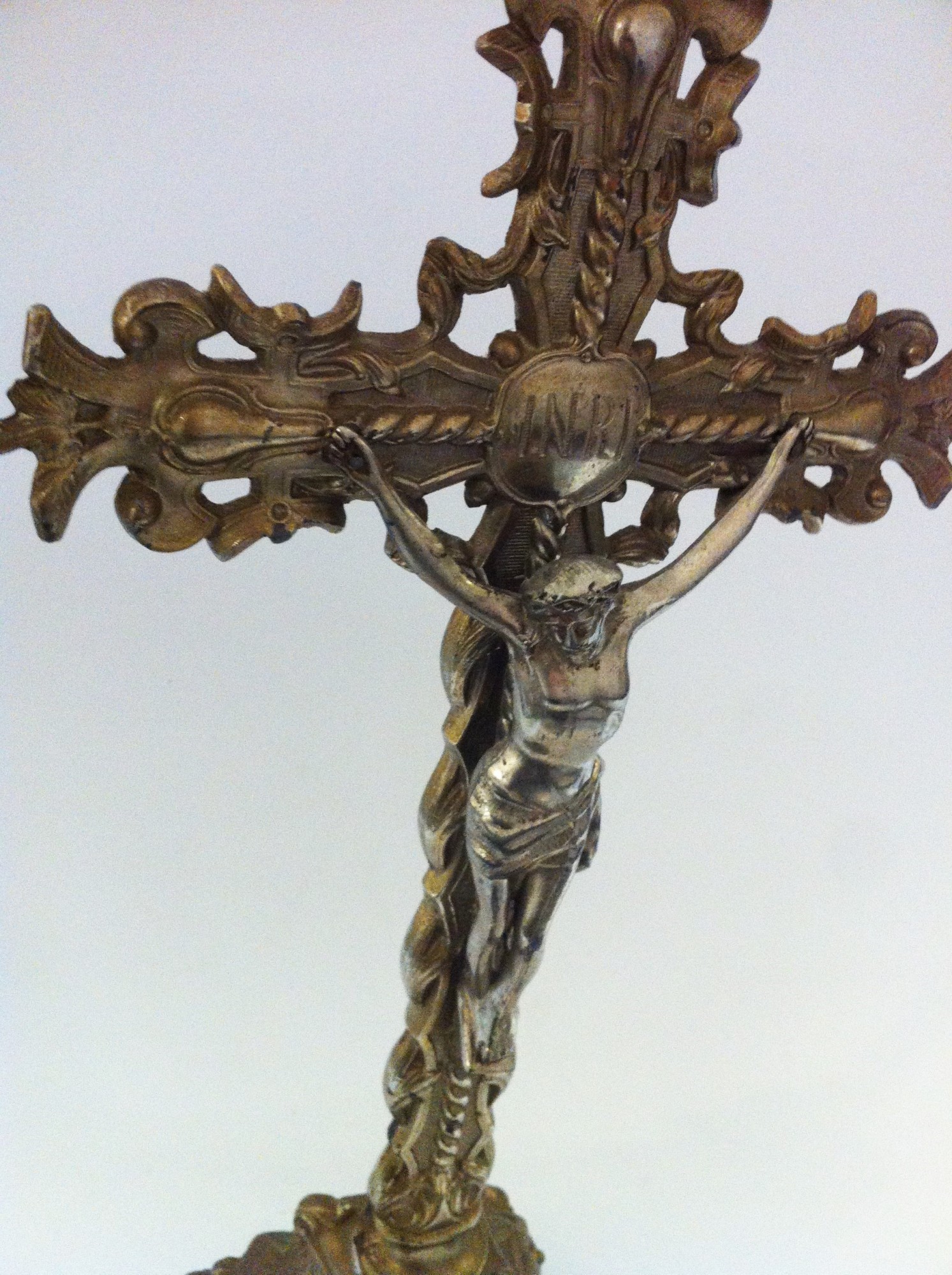 Antique Altar Standing Cross / Crucifix | Antik Spalato Shop