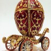 French Enamel Egg Carriage
