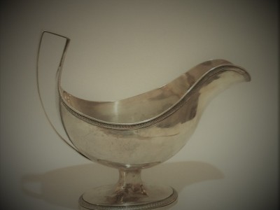 Silver Sauce Boat