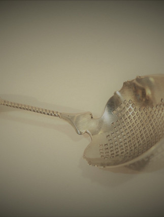 Silver Sugar Spoon