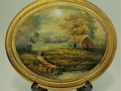 Oval Painting