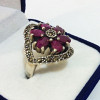 Silver Ring Ruby