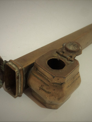 Travel Inkwell with Pen Holder