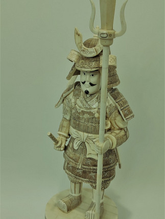 Warrior Sculpture made of Bone