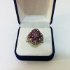 Silver Ring Ruby