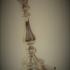 Antique Silver Candle Holder