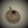 Filigree Pendant Silver