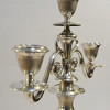 Antique Silver Candle Holder