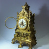 Mantel French Clock gilt-bronze
