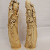 Pair of Ivory Figures