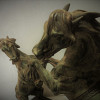 Bronze Horses Sculpture