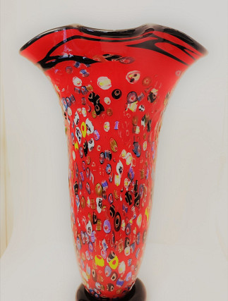 Vase Murano Millefiori