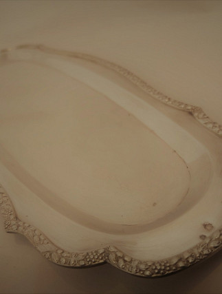 Narrow Silver Tray