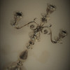 Antique Silver Candle Holder