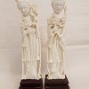 Two Ivory Figures