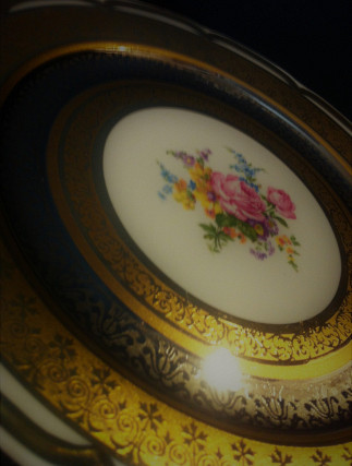 Antique Bohemia Plate