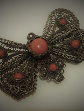 Filigree Brooch Silver