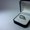 Ring of Brilliant White Gold