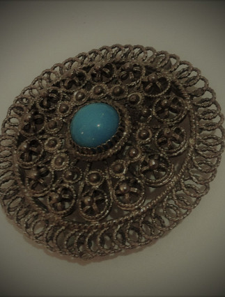 Filigree Brooch / Pendant