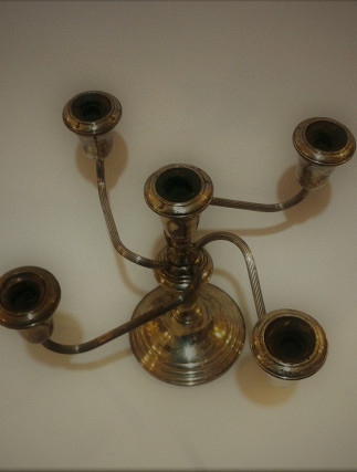 Silver Candelabras