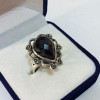 Silver Ring Onix