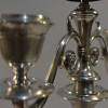 Antique Silver Candle Holder